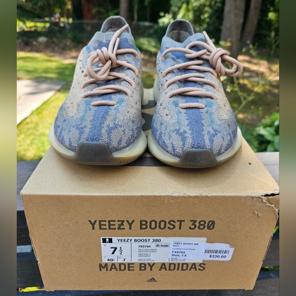 Adidas Yeezy Boost 380 'Mist' Sneakers